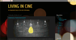 Desktop Screenshot of livingincine.com